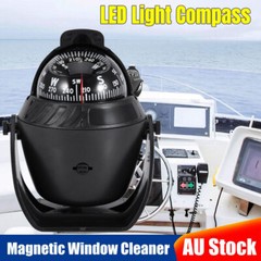 Pivoting Sea Marine Compass with Mount for Boat Caravan Truck Car Navigation AU