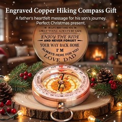 Military Grade Waterproof Navigation Compass for Hiking & Camping Outdoor Activi