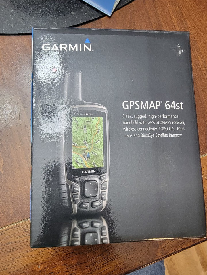 Garmin GPSMAP 64st Handheld Hiking GPS Receiver, Color Display, USB