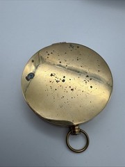 Pocket Compass Authentic Models CO003 BRASS Replica W/Box