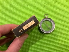 Vintage Selsi Pocket Compass No. 468/45 Made in Japan See-Through Map Reader