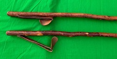 Pair of Whistle Creek Walking / Hiking Sticks.
