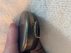 Vintage German Brass Pocket Compass