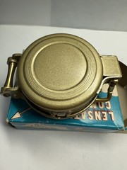 Vintage Luminescent Lensatic Compass Model 14-829 WITH ORGINAL BOX Clean!