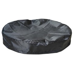 Outdoor Drum Lid Cover for 55 Gallon Openings in Coated Fabric