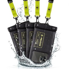 4 Pack Marine – IP68 Waterproof Phone Pouch (Regular Size) Floating