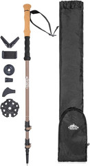 Trekking Poles – Carbon Fiber Monopod Walking or Hiking Sticks with with Accesso
