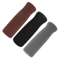 3Pcs Non Slip Rubber Walking Cane Handle Grips for Home Use Comfort Grip