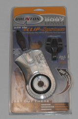 BRUNTON Eclipse Compass #8097 Outdoorsman Hiking Camping Survival Travel clipon