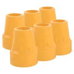 6Pcs Trekking Poles Tips Nonskid Cane Tip Protectors Nonstick Crutch Tips