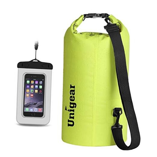 2L Yellow Floating & Lightweight Dry Bags – Waterproof/5L/10L/20L/30L/40L