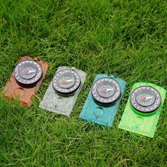 4 Pcs Outdoor Compass with Adjustable Declination,Magnifier,Ruler,Scale. Mult…