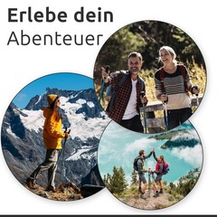 Nordic Walking Poles Rubber Bumpers 12 Pack Attachments Trekking Poles, Nordic…