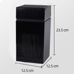 Portable USB Air Purifier HEPA Filter Activated Carbon Negative for ION for