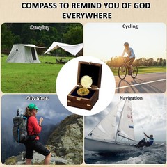 Valentines Inspirational Compass Gift For Teen Boy Son Boyfriend Men Gift