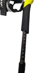 LEKI Nordic Walking Speed Pacer Vario Ultra Lightweight Carbon Poles Red 115cm