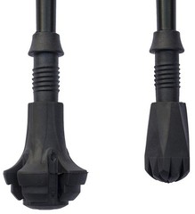 A ALAFEN Replacement Rubber Tips Set for Trekking Pole Walking Hiking Mix