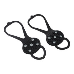 Lightweight 5Tooth Ice Cleats for Secure Walking on Icy and Snowy Surfaces