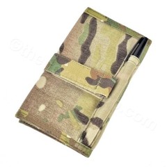 SORD SECURITY NOTEBOOK COVER MULTICAM TACTICAL NOTE BOOK COVER CORDURA FABRIC