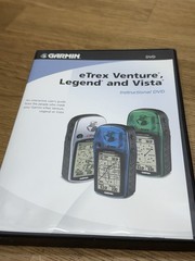 Garmin eTrex Legend BLUE Handheld Personal GPS With Manual And DVD Wiped
