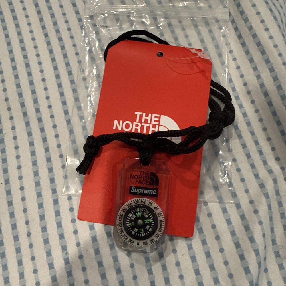 Supreme X The North Face Expedition Compass Necklace FW18