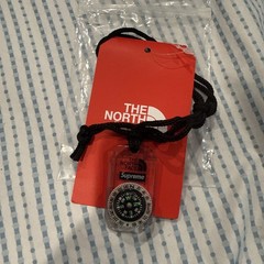 Supreme X The North Face Expedition Compass Necklace FW18