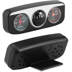 3 in1 Car Dashboard Thermometer Navigation Compass Ball for Boat Marine Truck