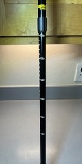 PAULS SUPPLIES Trekking Pole Adjustable Hiking Walking Stick Black Animal Print