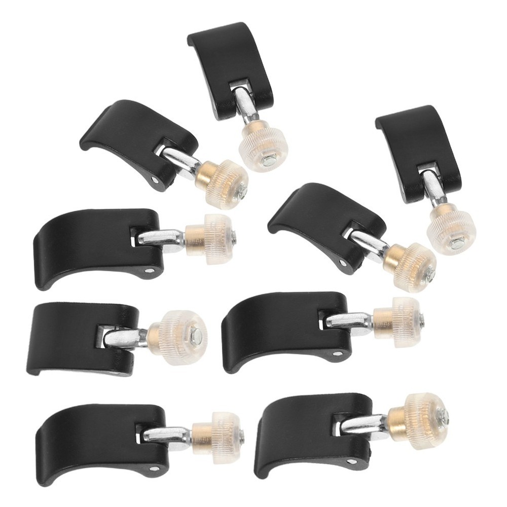 9 Pcs Trekking Pole Clip External Lock Fastener Buckle Climbing Stick
