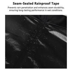 Outdoor Rainproof Rain Skirt Portable Foldable Hiking Skirt Silicone Coat NNMK
