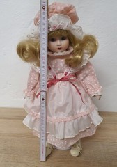Artist doll porcelain doll 38 cm collector rarity Vintage