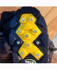 Neo’s Overshoe Trek Cleats UNISEX Sz L Men 9-10.5 W 11-12.5 Snow Ice