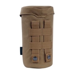 TASMANIAN TIGER 1L BOTTLE POUCH INSULATED MOLLE CORDURA MULTICAM, COYOTE, BLACK