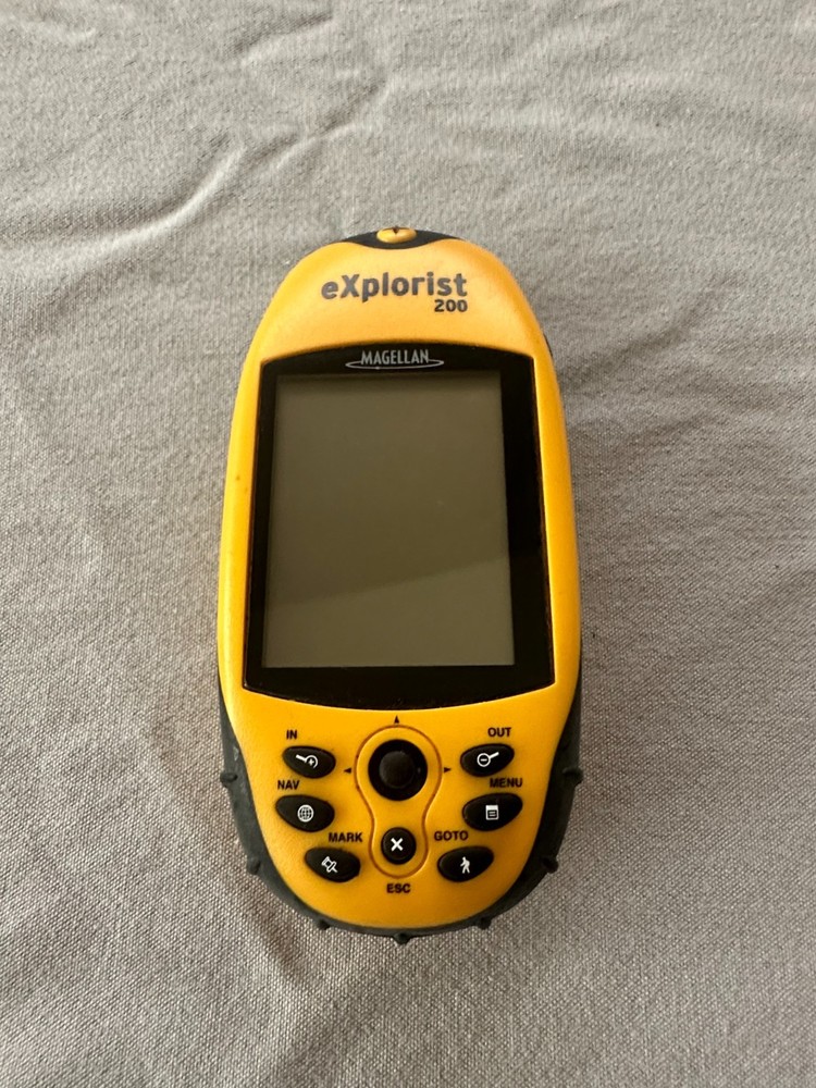 Magellan eXplorist 200 Handheld GPS Unit Waterproof Hiking Geocache Portable