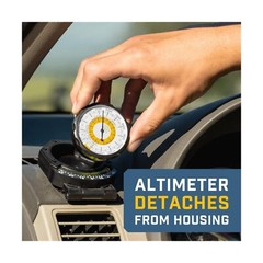 Sun Company AltiTilt – Dashboard Altimeter Inclinometer for Off-Road Vehicles…