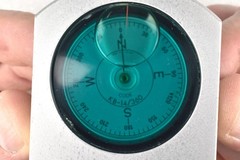 Vintage Suunto KB-14/360 Compass and PM-5/360 PC Clinometer Aluminum FINLAND