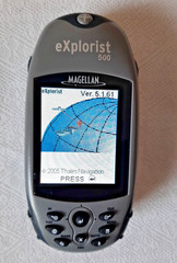 BRAND NEW Magellan eXplorist 500 Handheld GPS Complete – Hiking Boat Auto Truck