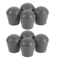 8 Pcs Rubber Bottom for Walking Cane Replacement Foot Crutches Bottoms