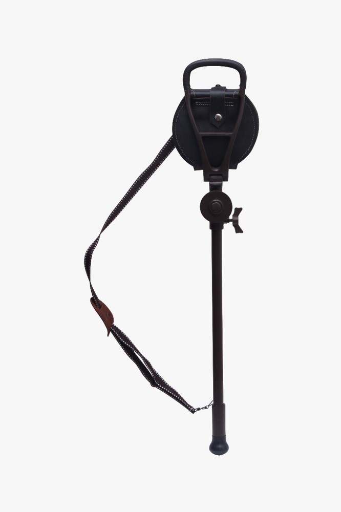 SHOOTING STICK SEAT STICK HUNTING CHAIR WITH BELT SPIKE & RUBBER FERRULE