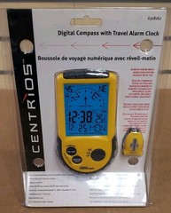 Handheld LED Digital Compass Centrios Hiking Fishing Camping Temp Clock Date NEW