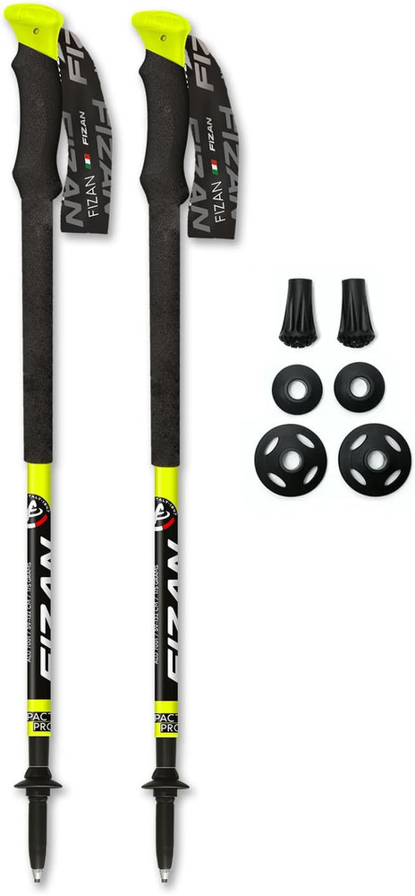 Compact Pro – 6.1 Oz Ultralight Adjustable Trekking Poles for Trail Running and