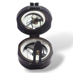 Geological Brunton Compass With Leather Case
