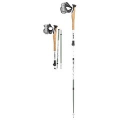 LEKI Cross Trail FX Superlite 110-130cm White/Envy/Black Trekking Poles 65426801