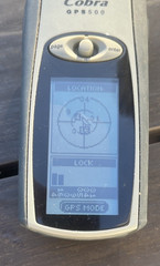 Handheld Cobra GPS 500 Global Positioning System GPS WORKS!