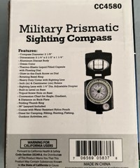 Compass SE Military Prismatic Sighting Compass Survivor Series Camouflage CC4580
