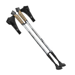 2PCS Nordic Walking Poles Trek Pole Telescopic Alpenstock 7075 Aluminum Alloy Sh