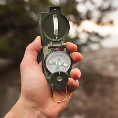 Compass Outdoor Aluminum Alloy Material Suitable for Hunting, Hiking U…