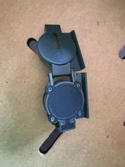 Vintage Military Lensatic Compass, Accurate Waterproof Scale 1:50000 Meters