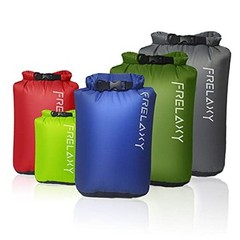 Dry Bag 3-Pack/5-Pack, Ultralight Dry Sack, Outdoor 5 Pack – Assorted Colors