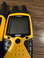 Three Garmin Rino 110 Handheld GPS Navigator FRS/GMRS Two-Way Radio Walkietalkie